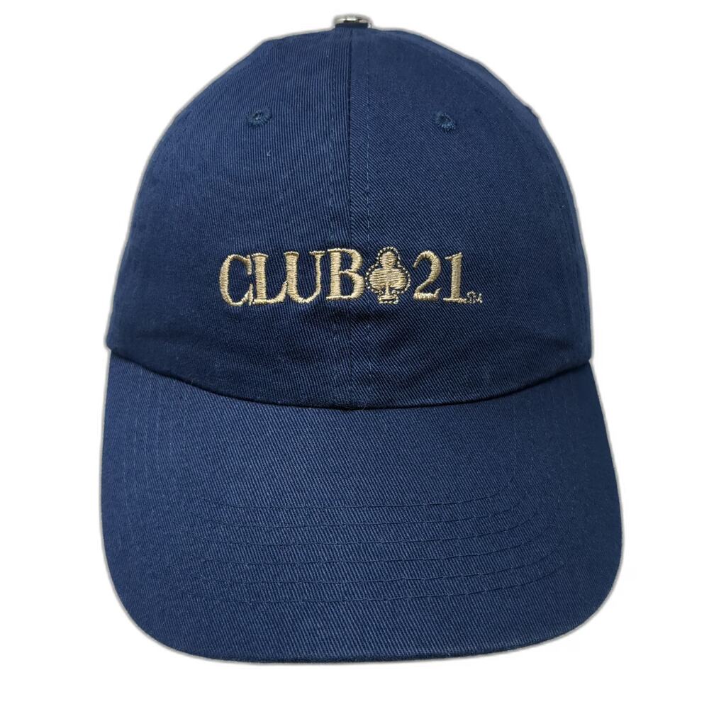 DMR Classic Headwear Baseball Cap Blue One Size Holland America Line Club 21 Hat